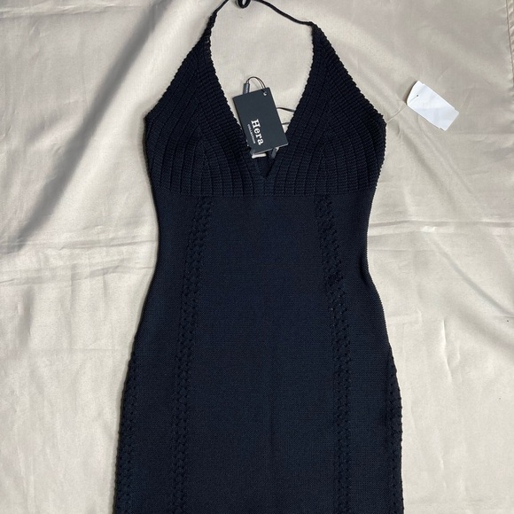 NEW Hera Collection Black Halter Romper - Picture 3 of 16